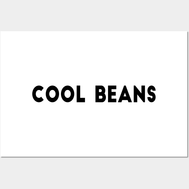 Cool Beans Wall Art by WildSloths